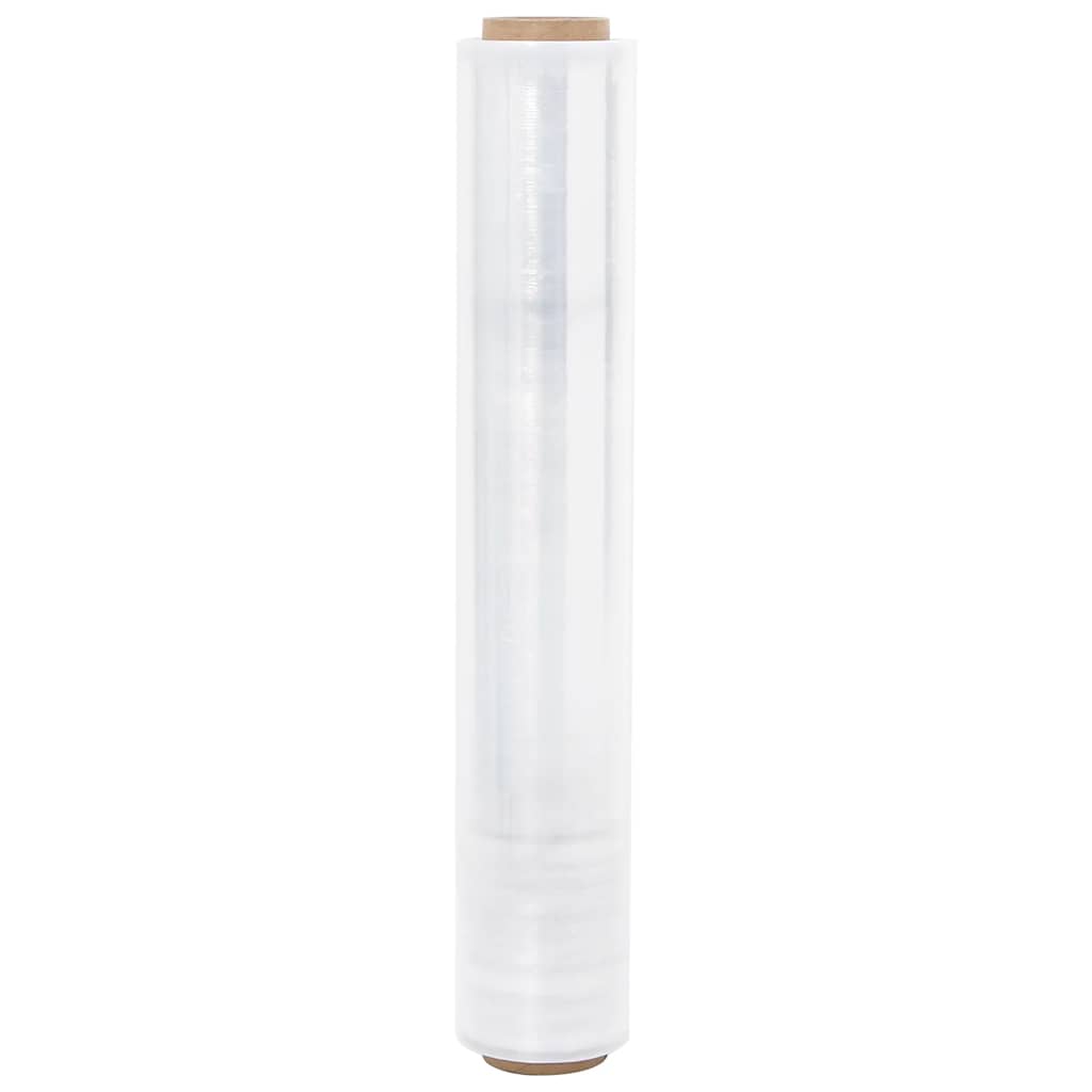 Stretchfolie 2 Stk. Transparent 23 μm 50 cm x 300 m