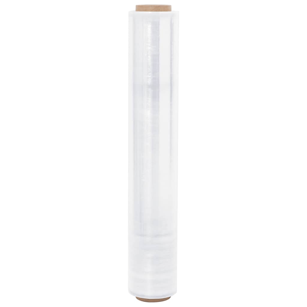 Stretchfolie 2 Stk. Transparent 30 μm 50 cm x 300 m