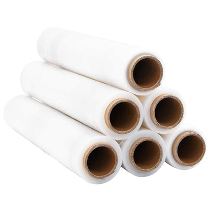 Stretchfolie 6 Stk. Transparent 23 μm 50 cm x 300 m
