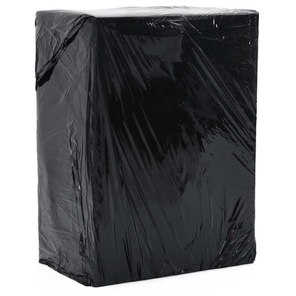 Stretchfolie 2 Stk. Schwarz 23 μm 50 cm x 300 m