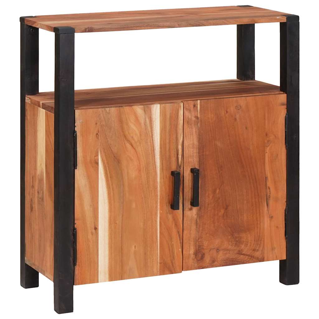 Sideboard Braun 70 x 30 x 75 cm Massivholz Akazie