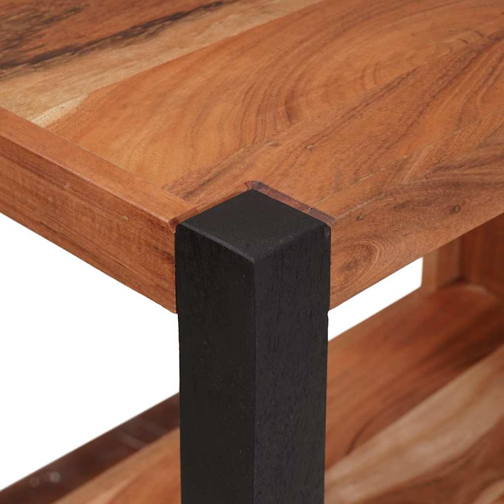Bücherregal Braun 50 x 30 x 110 cm Massivholz Akazie