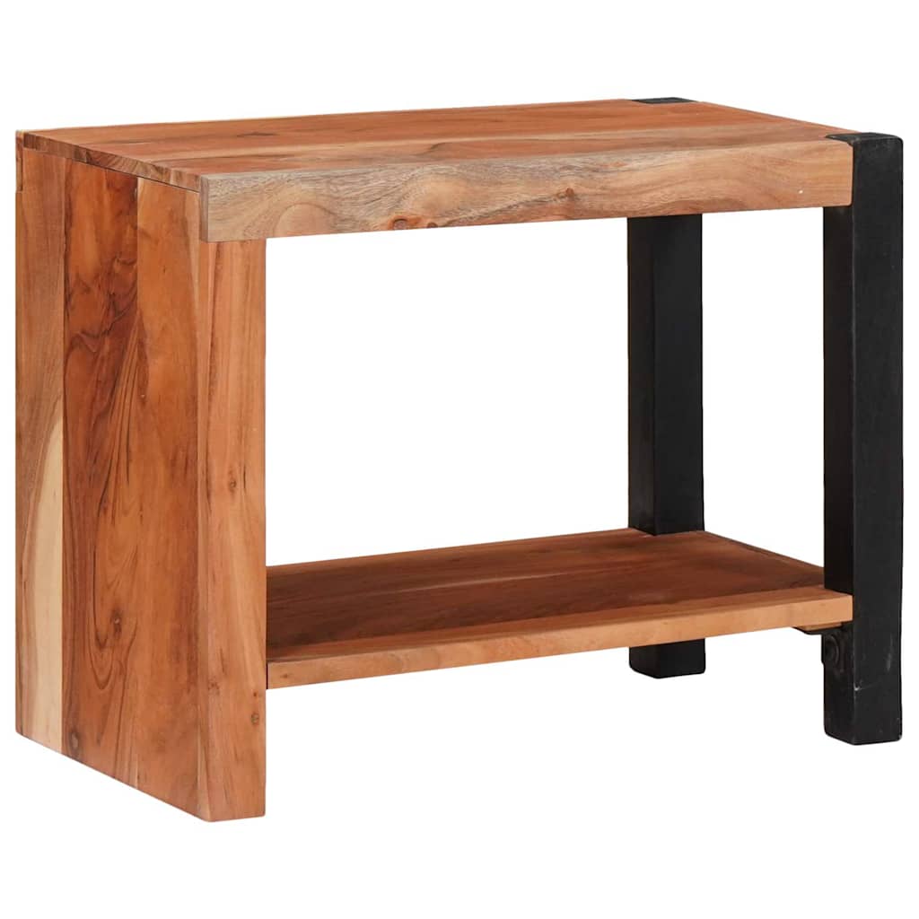 Bücherregal Braun 50 x 30 x 40 cm Massivholz Akazie