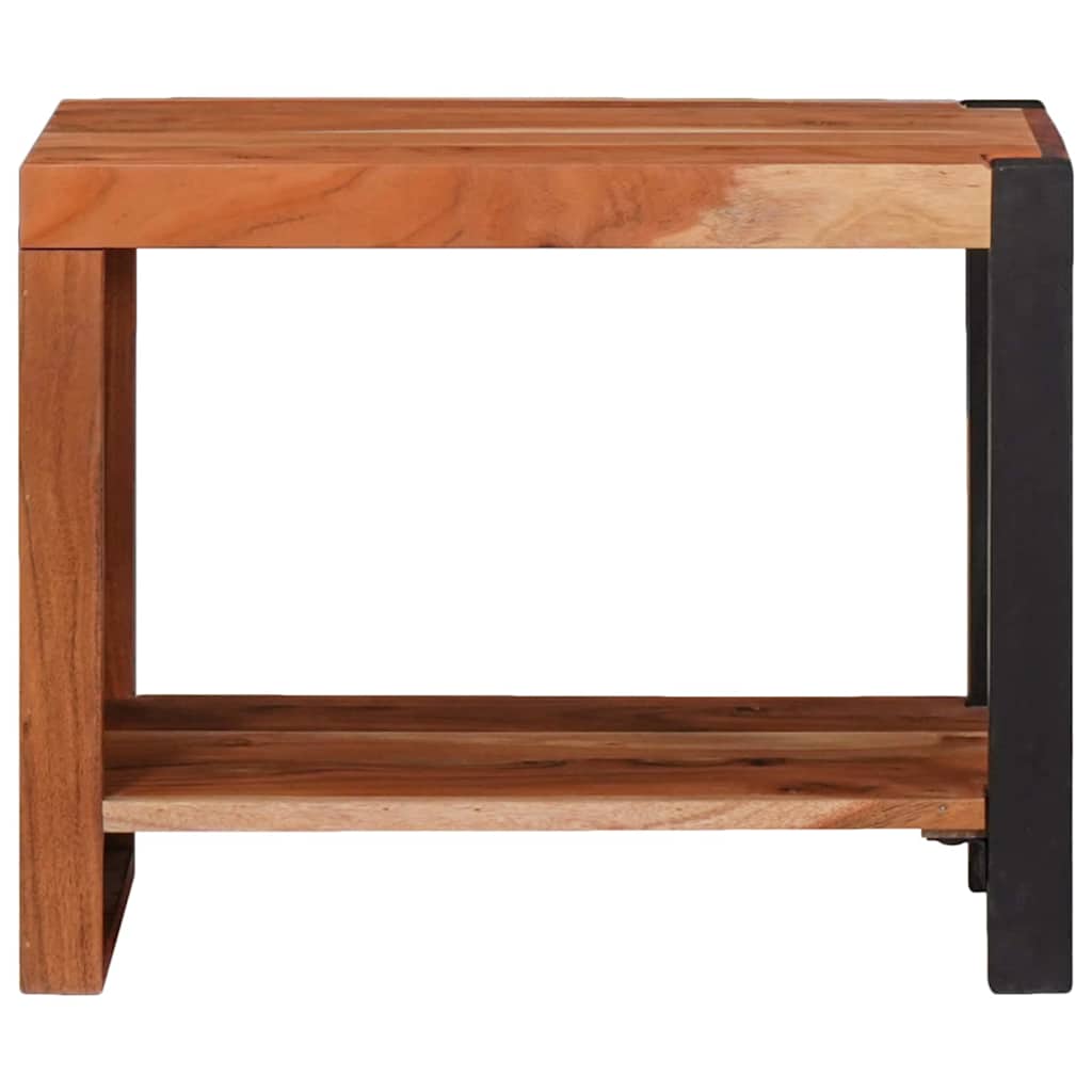 Bücherregal Braun 50 x 30 x 40 cm Massivholz Akazie