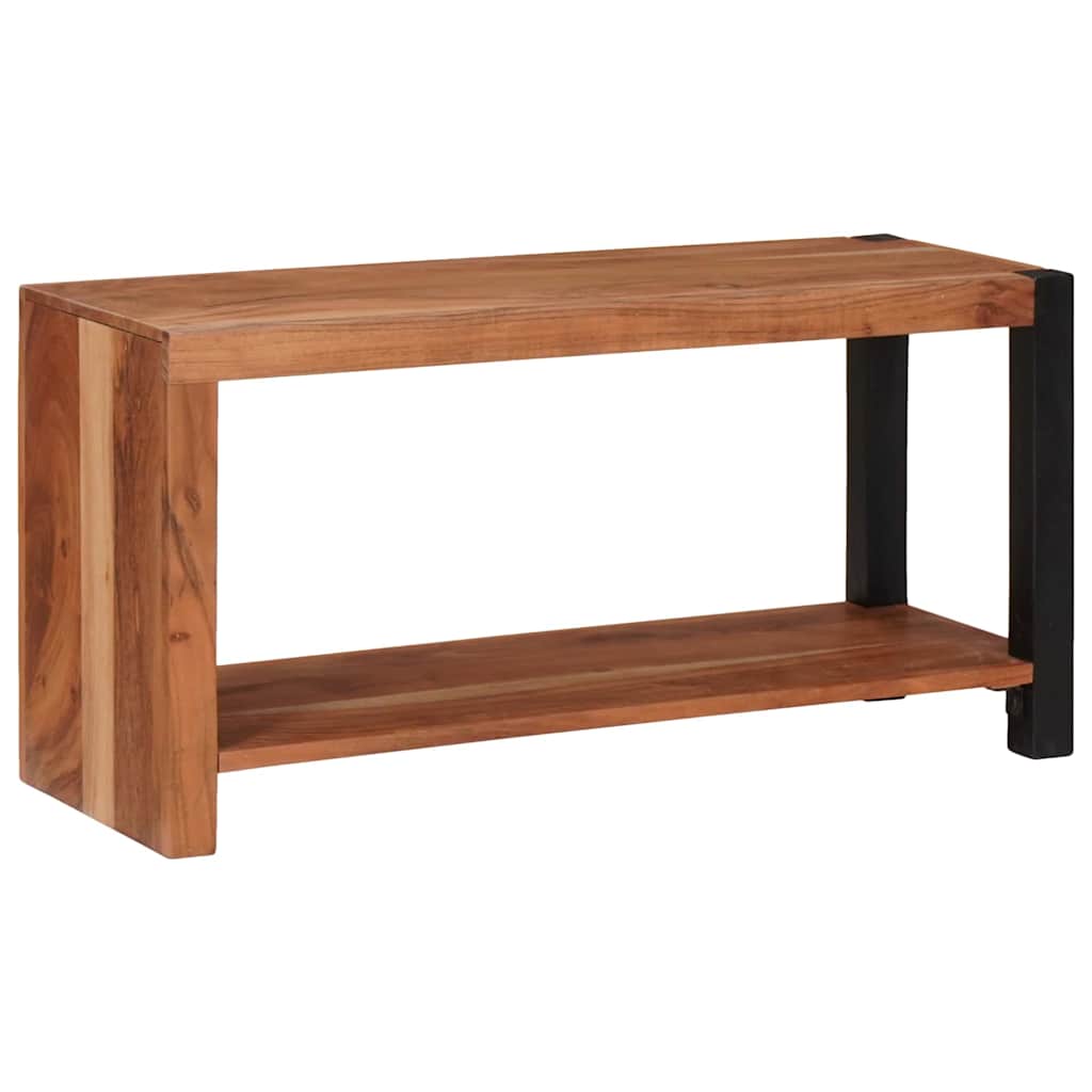 Bücherregal Braun 80 x 30 x 40 cm Massivholz Akazie