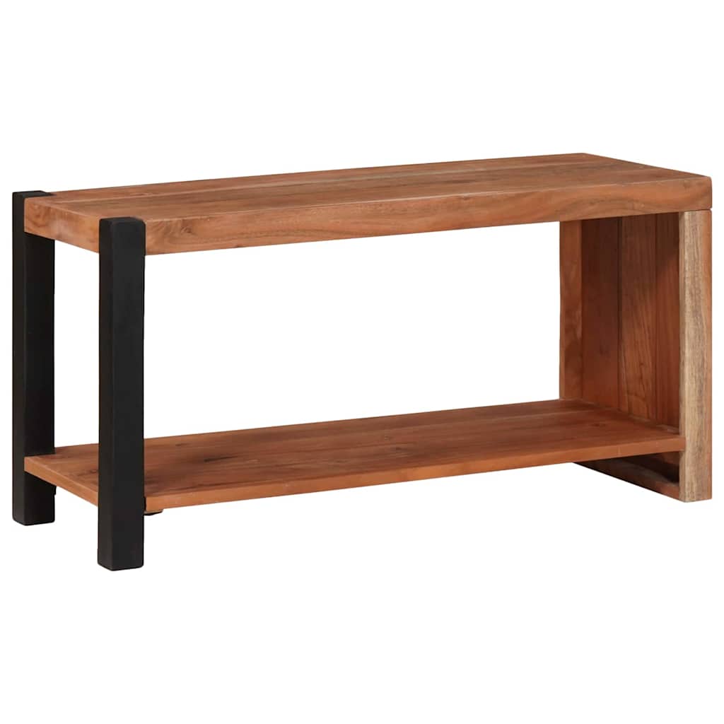 Bücherregal Braun 80 x 30 x 40 cm Massivholz Akazie