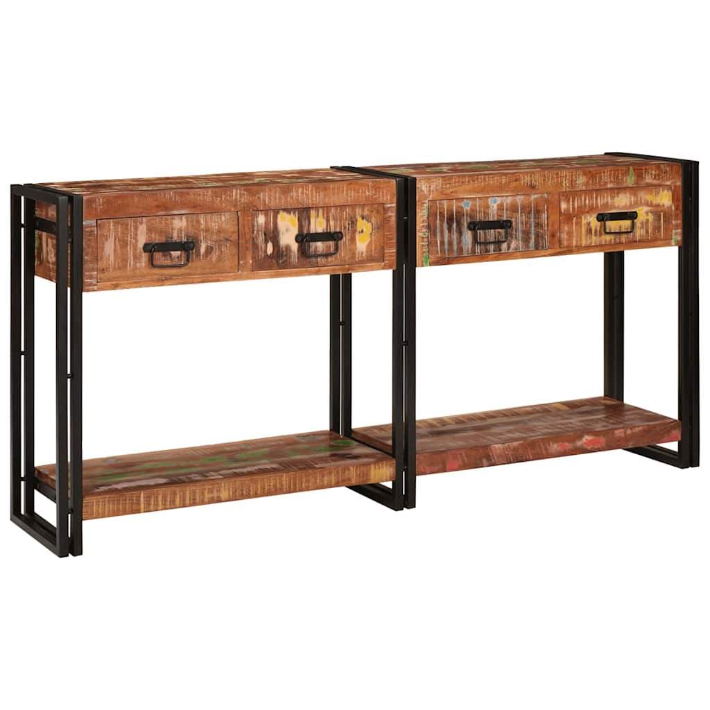 Konsolen-Tische 2 stk. Mehrfarbig 161 x 33 x 75 cm