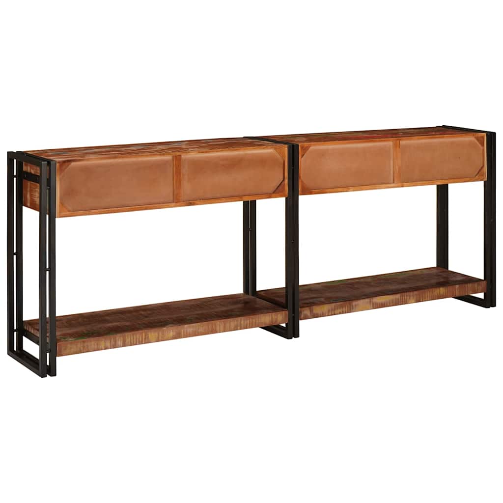 Konsolen-Tische 2 stk. Mehrfarbig 200 x 33 x 75 cm