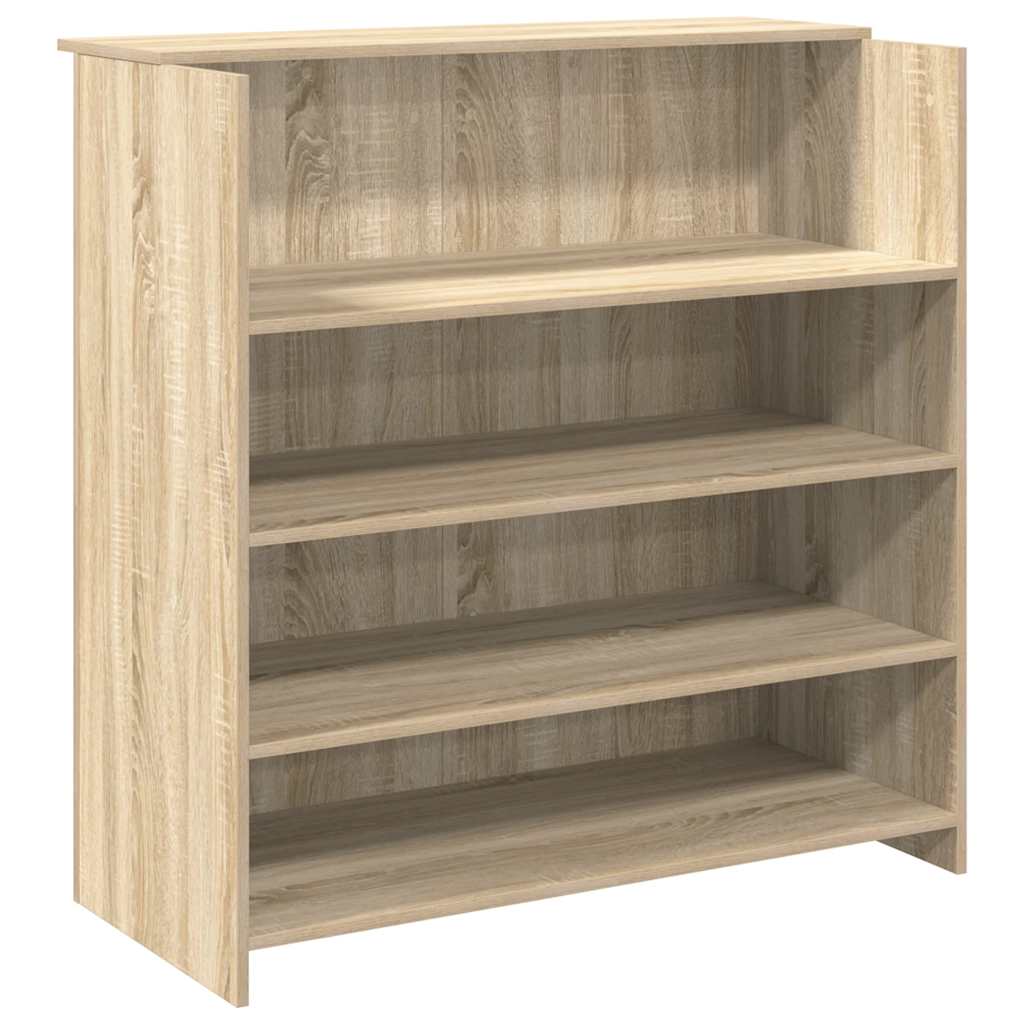 Empfangstresen Sonoma-Eiche 100 x 50 x 103,5 cm Holzwerkstoff