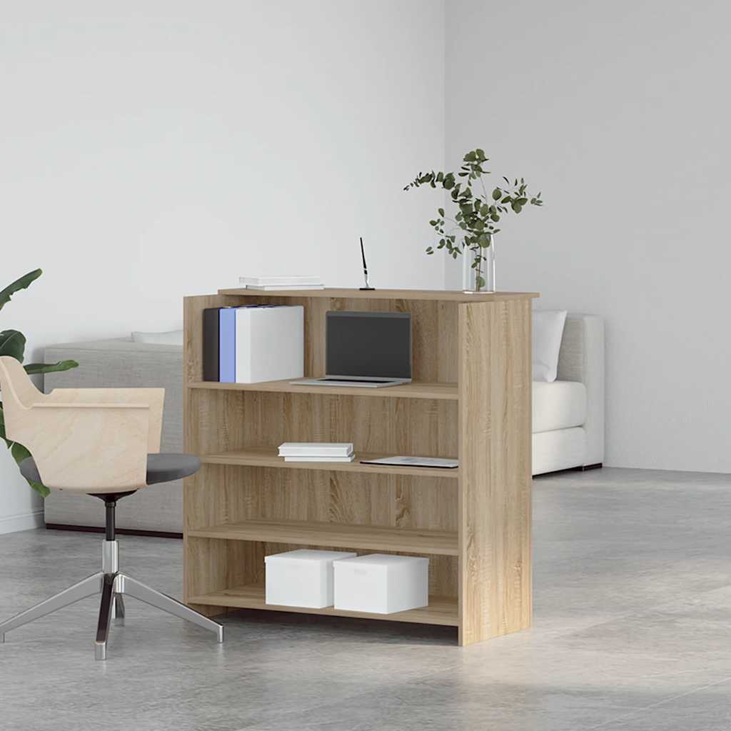 Empfangstresen Sonoma-Eiche 100 x 50 x 103,5 cm Holzwerkstoff