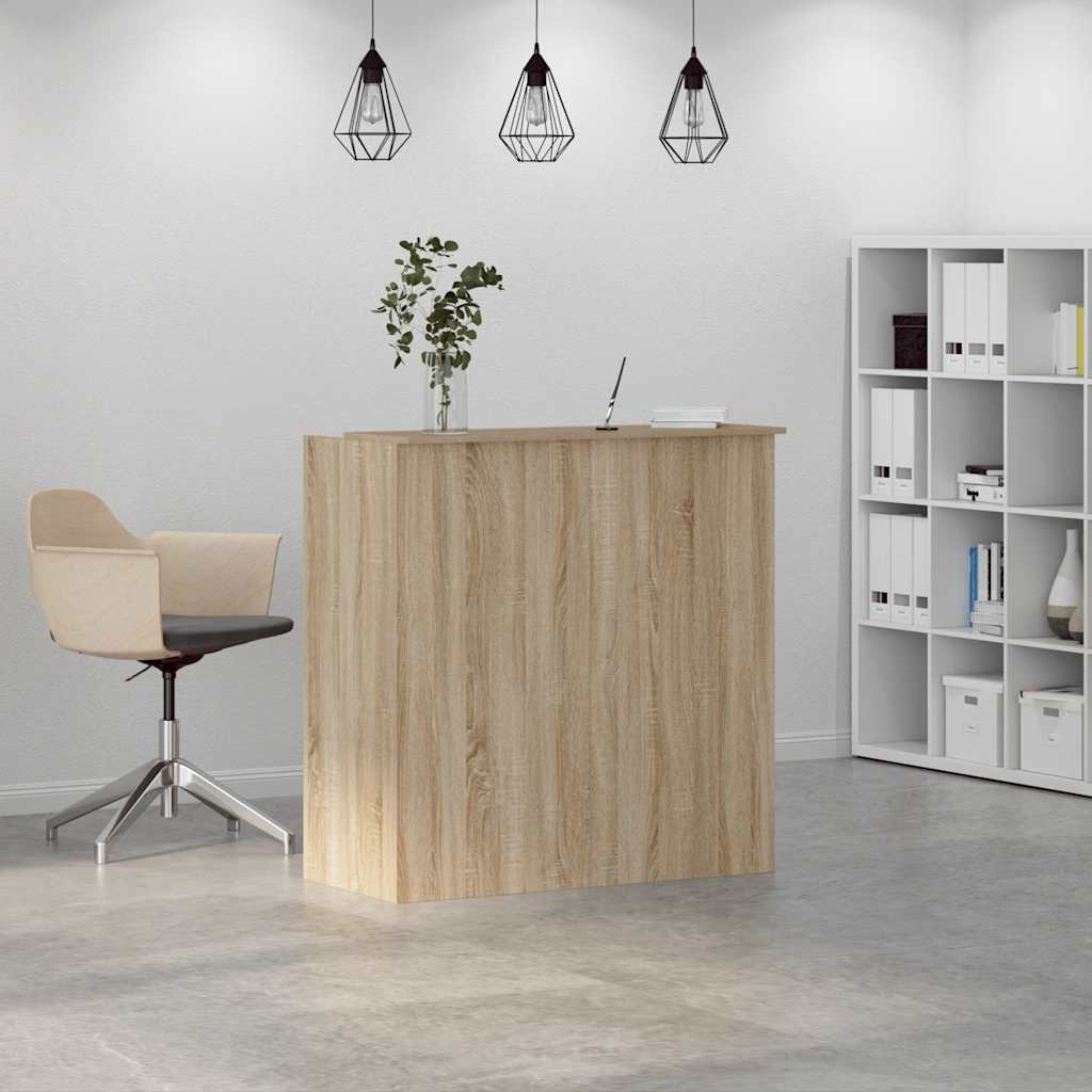 Empfangstresen Sonoma-Eiche 100 x 50 x 103,5 cm Holzwerkstoff