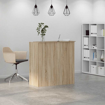 Empfangstresen Sonoma-Eiche 100 x 50 x 103,5 cm Holzwerkstoff