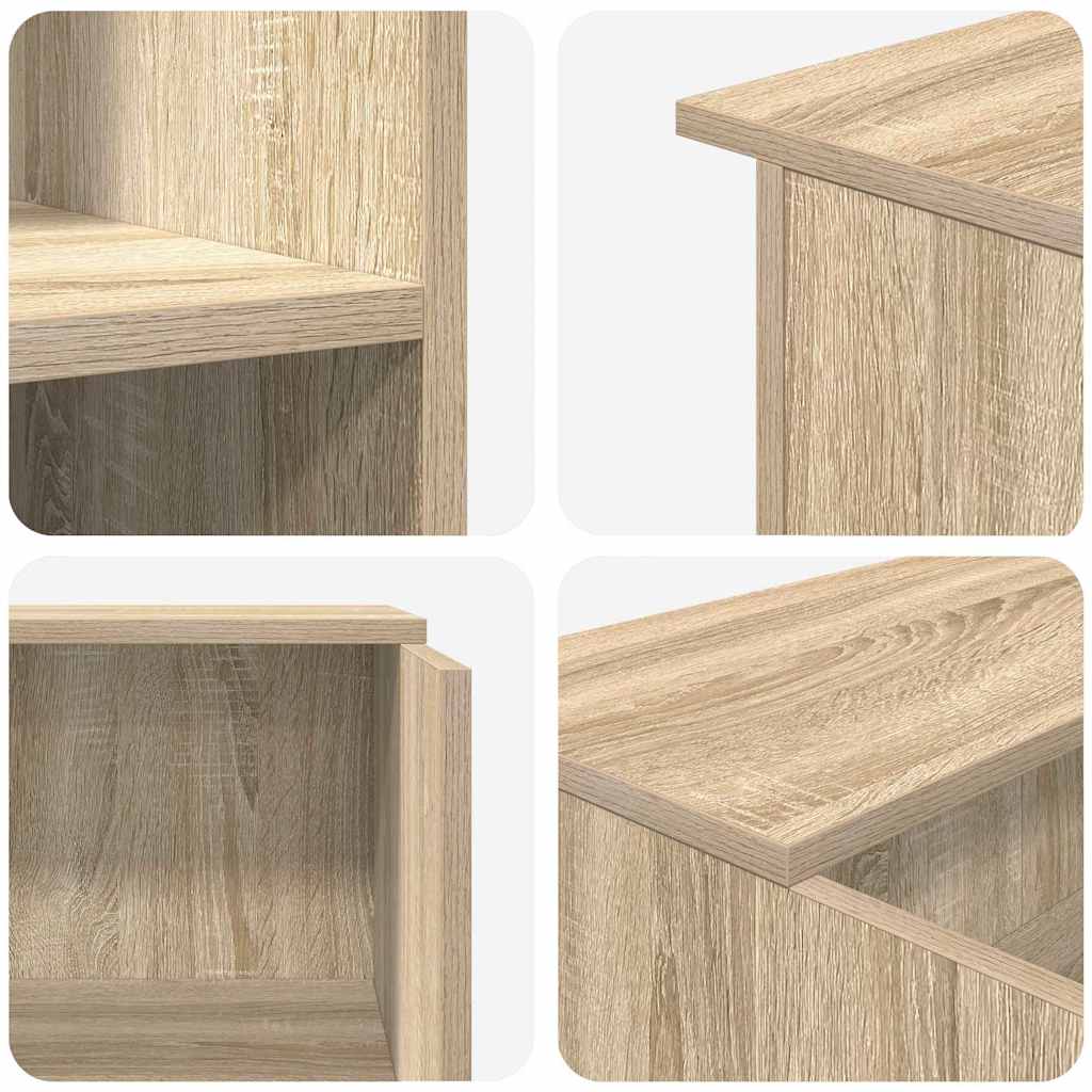Empfangstresen Sonoma-Eiche 100 x 50 x 103,5 cm Holzwerkstoff