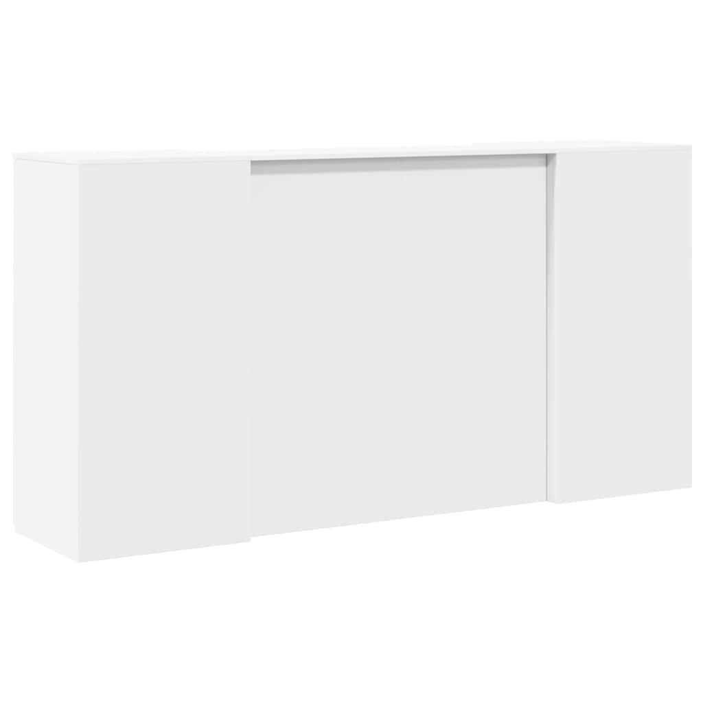 Empfangstresen Weiß 200 x 50 x 103,5 cm Holzwerkstoff