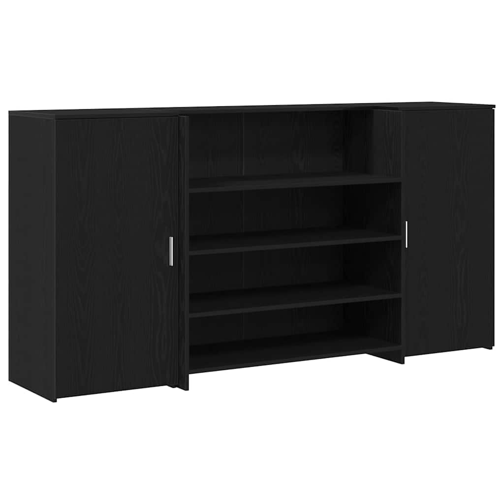 Empfangstresen Schwarze Eiche 200 x 50 x 103,5 cm Holzwerkstoff