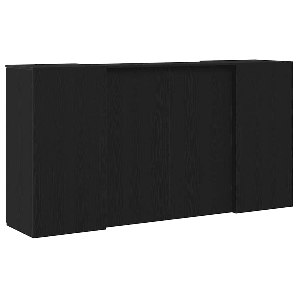 Empfangstresen Schwarze Eiche 200 x 50 x 103,5 cm Holzwerkstoff