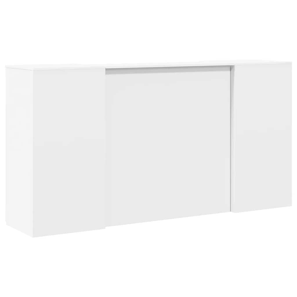 Empfangstheke Weiß 200x50x103,5 cm Holzwerkstoff
