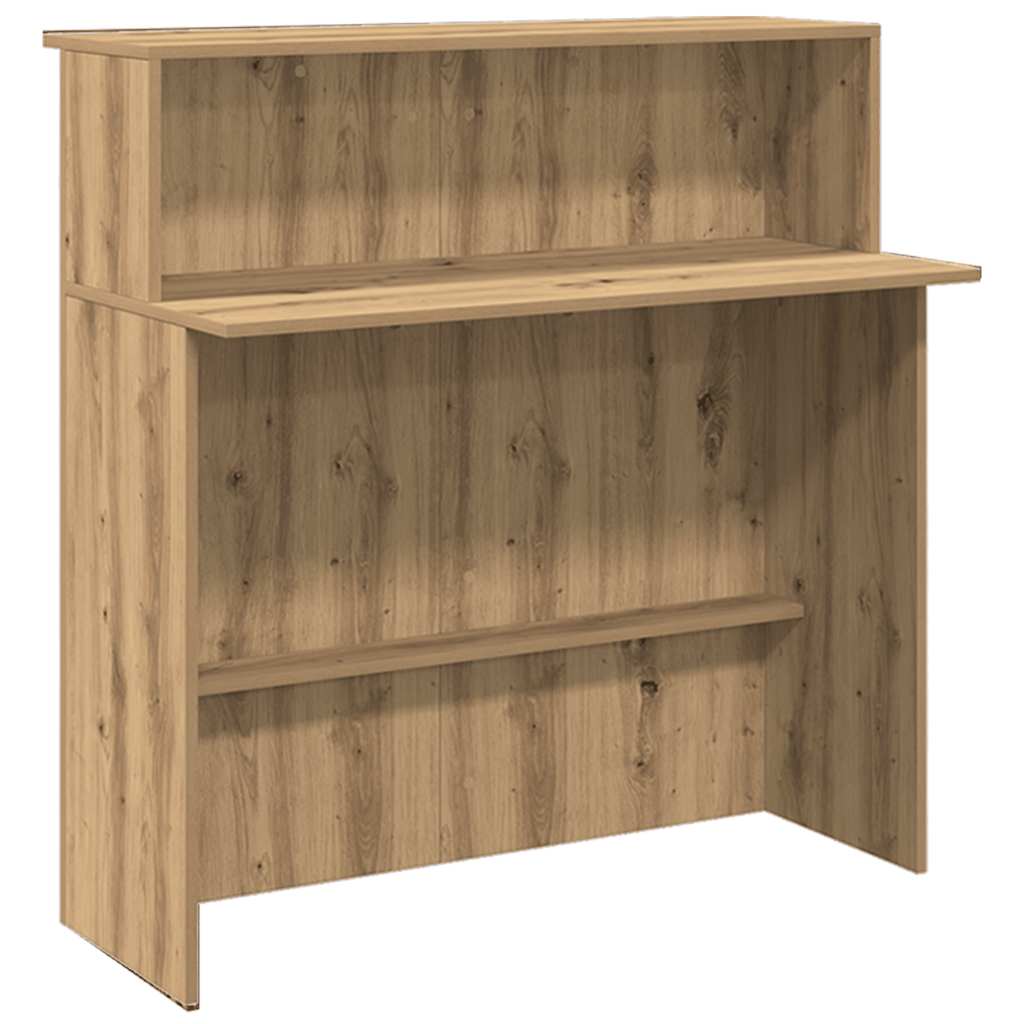 Empfangstheke Artisan-Eiche 200x50x103,5 cm Holzwerkstoff