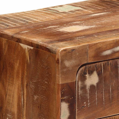 Nachttisch 40x32x46 cm Altholz Massiv
