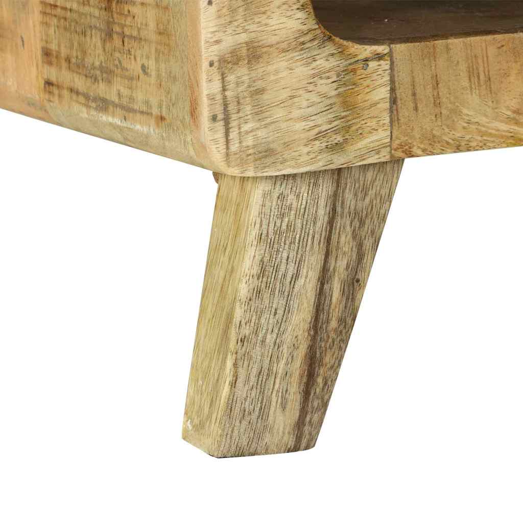 Couchtisch Braun 90 x 50 x 35 cm Massivholz Mango