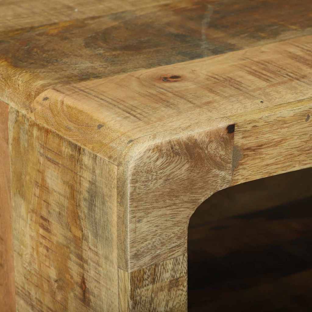 Couchtisch Braun 90 x 50 x 35 cm Massivholz Mango