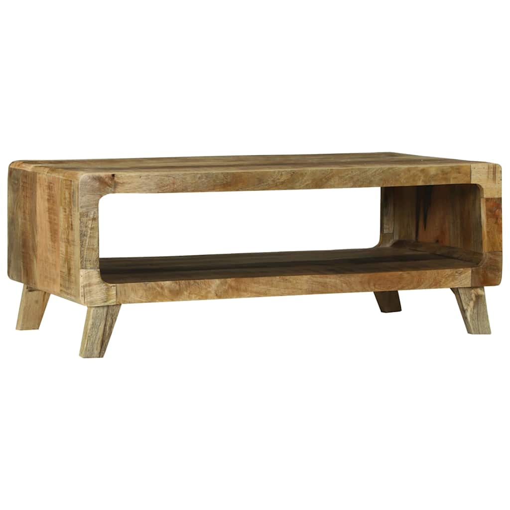 Couchtisch Braun 90 x 50 x 35 cm Massivholz Mango