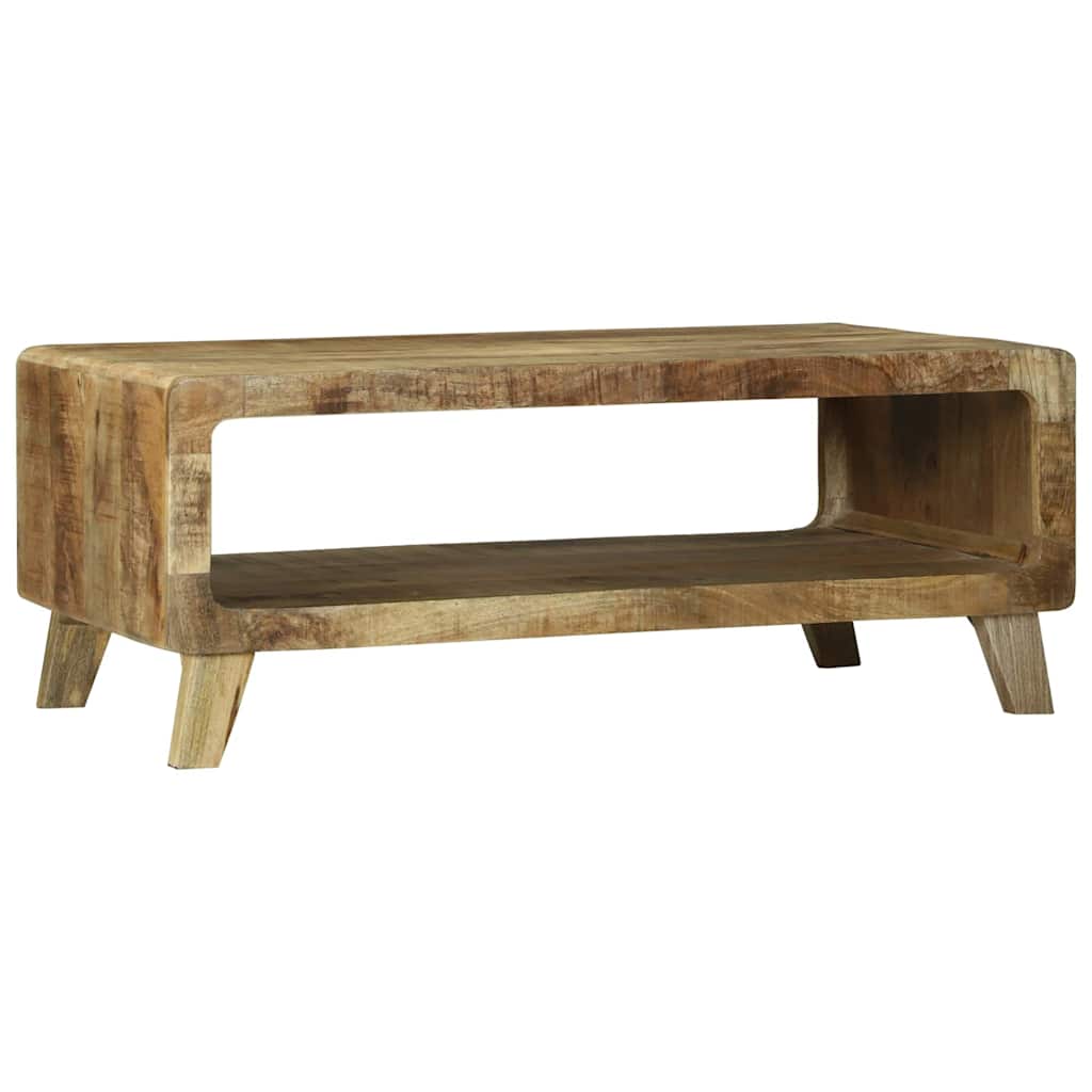 Couchtisch Braun 90 x 50 x 35 cm Massivholz Mango