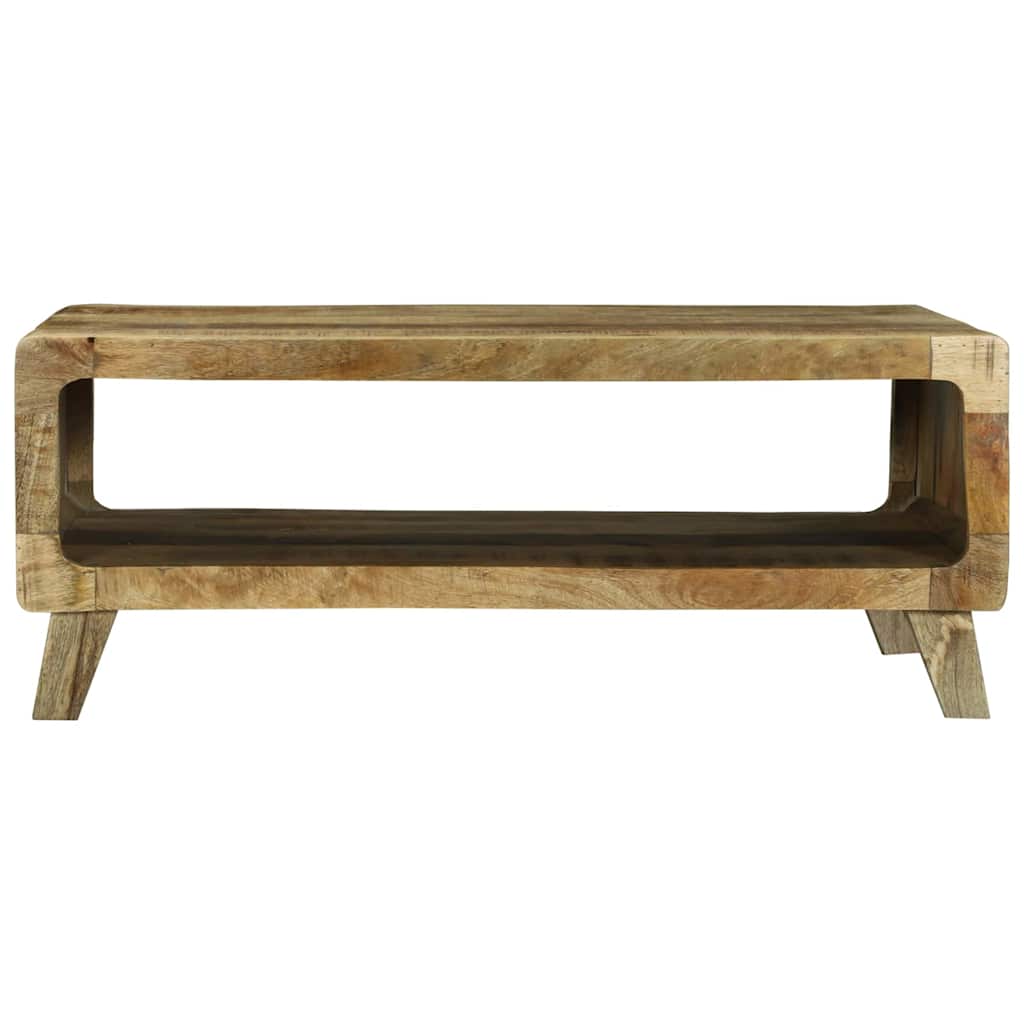 Couchtisch Braun 90 x 50 x 35 cm Massivholz Mango