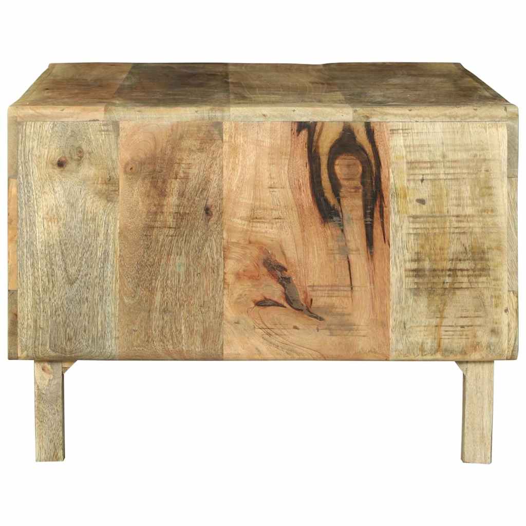 Couchtisch Braun 90 x 50 x 35 cm Massivholz Mango