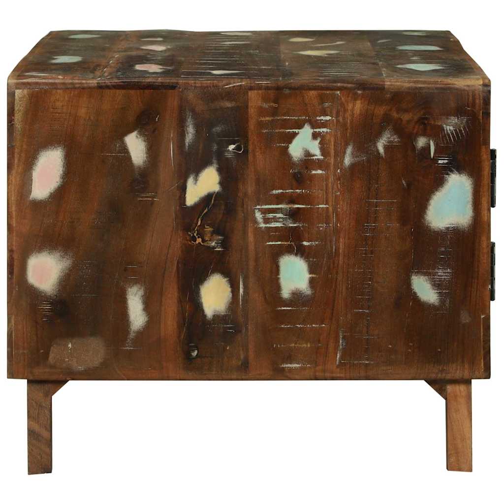 Couchtisch Mehrfarbig 80 x 54 x 45 cm Massives Altholz