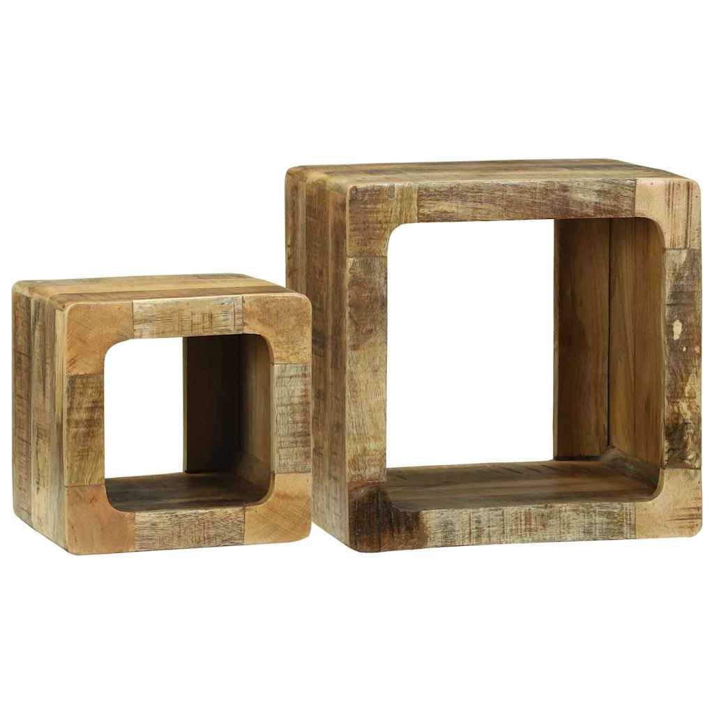 TV-Einheiten 2 stk. Braun 36 x 30 x 36 cm Massivholz Mango
