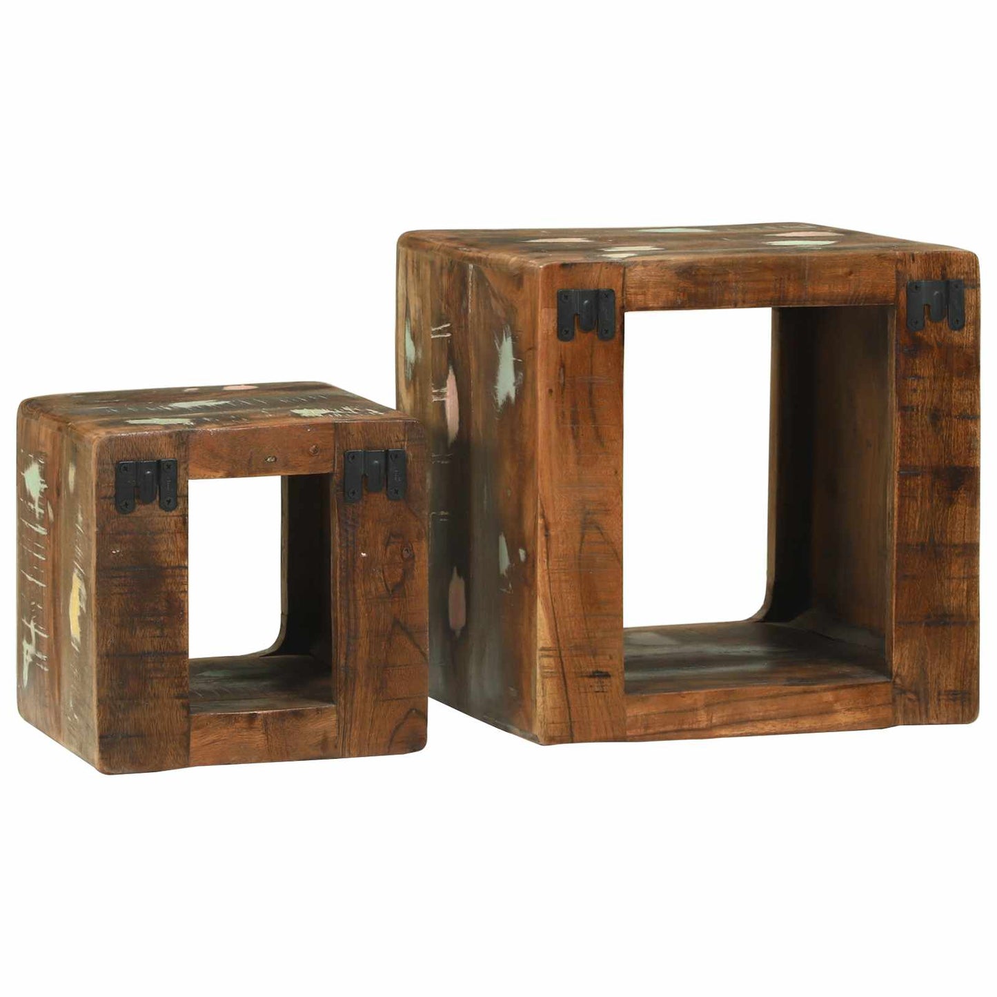 TV-Einheiten 2 stk. Mehrfarbig 36 x 30 x 36 cm