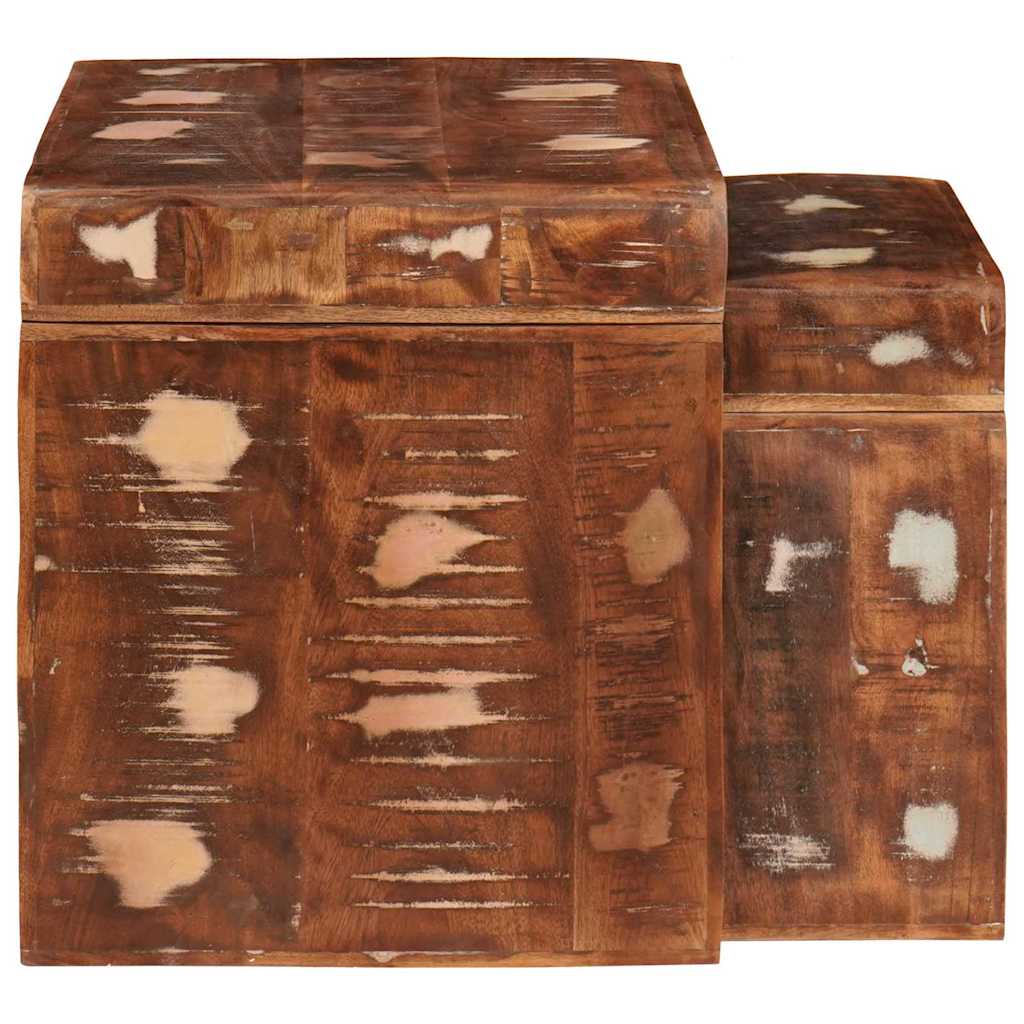 Satztische 2 stk. Braun 46 x 40 x 46 cm