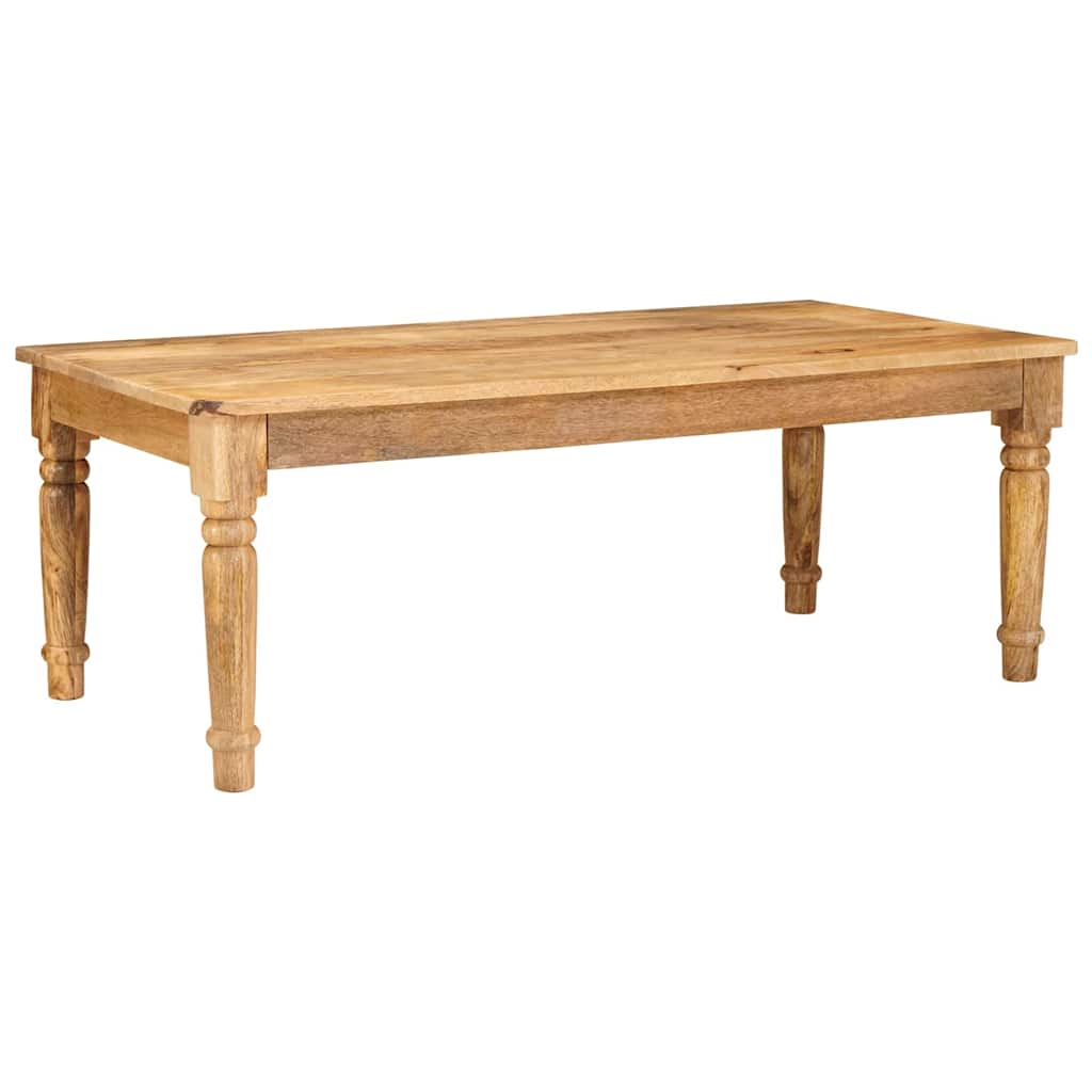 Couchtisch Braun 100 x 55 x 40 cm massives Mangoholz