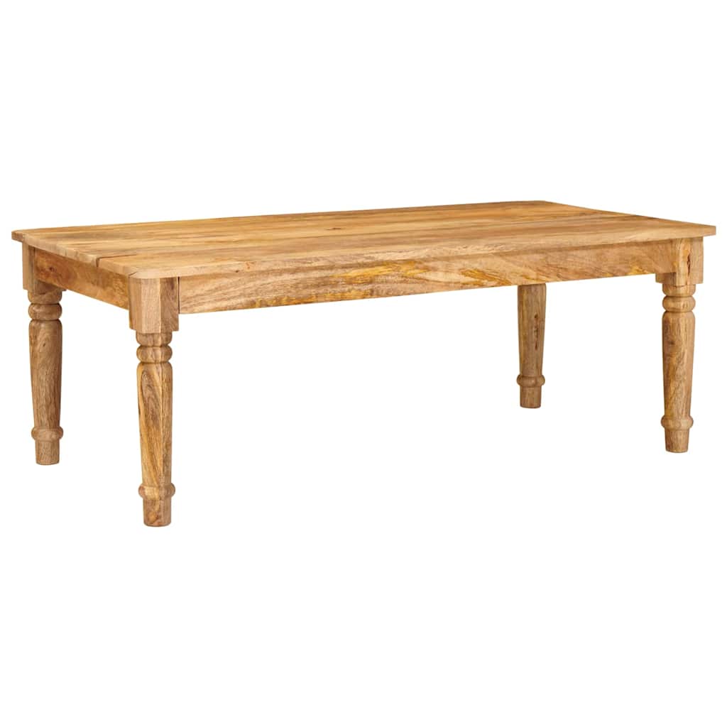 Couchtisch Braun 100 x 55 x 40 cm massives Mangoholz