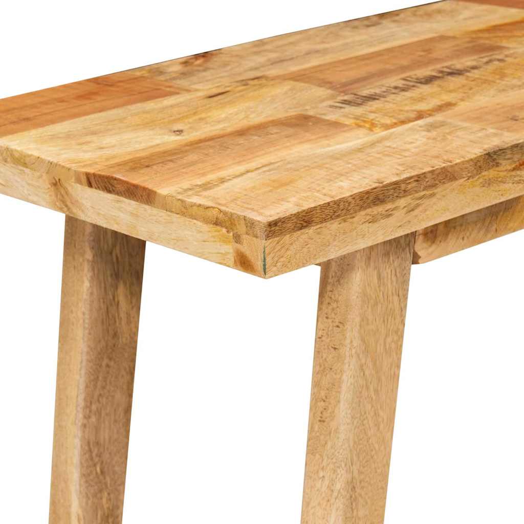 Esstisch Natur 100 x 35 x 75 cm Massivholz Mango