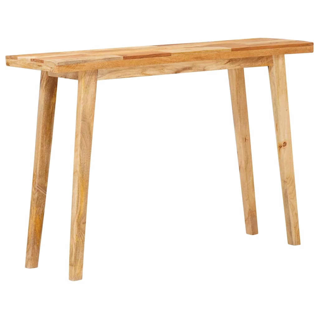 Esstisch Natur 100 x 35 x 75 cm Massivholz Mango