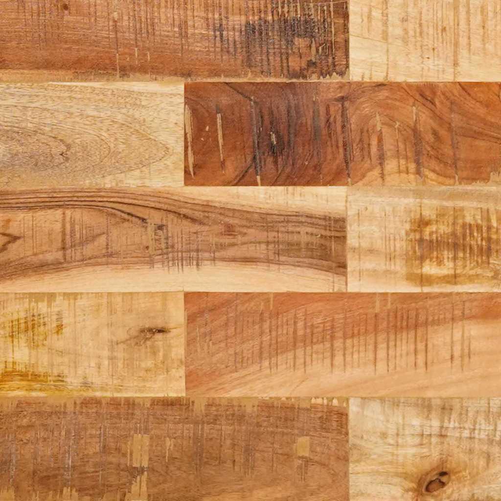 Esstisch Natur 100 x 35 x 75 cm Massivholz Mango
