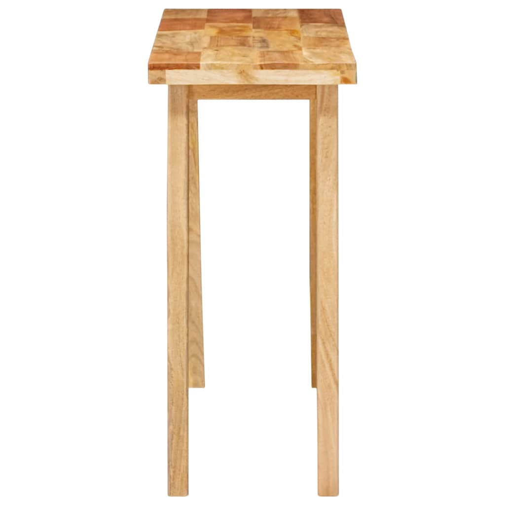 Esstisch Natur 100 x 35 x 75 cm Massivholz Mango