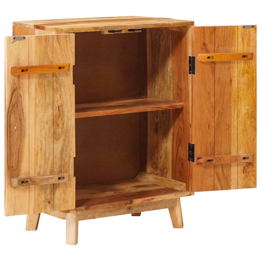 Stauraumschränke mit Tür Braun 55 x 35 x 75 cm Massivholz Mango