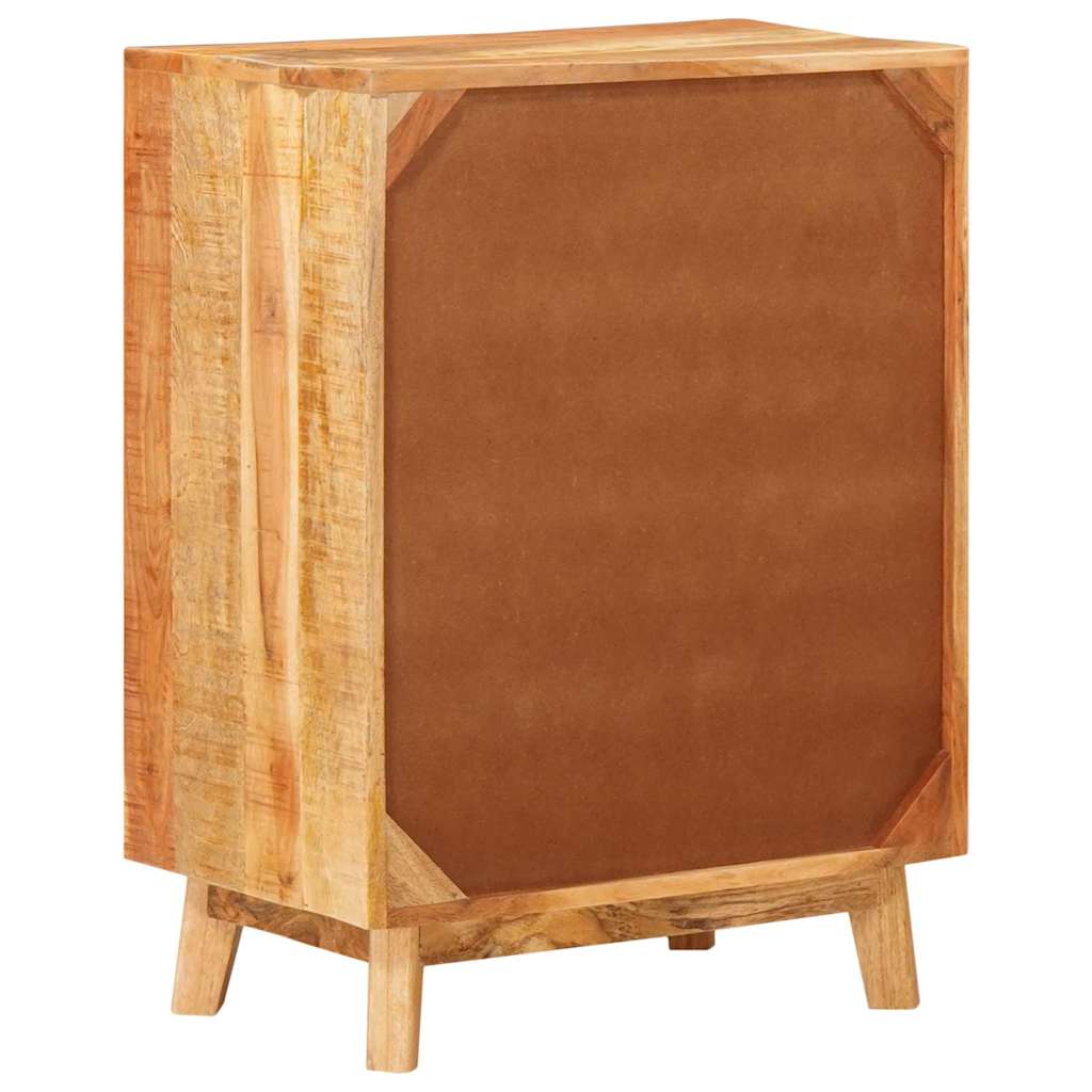 Stauraumschränke mit Tür Braun 55 x 35 x 75 cm Massivholz Mango