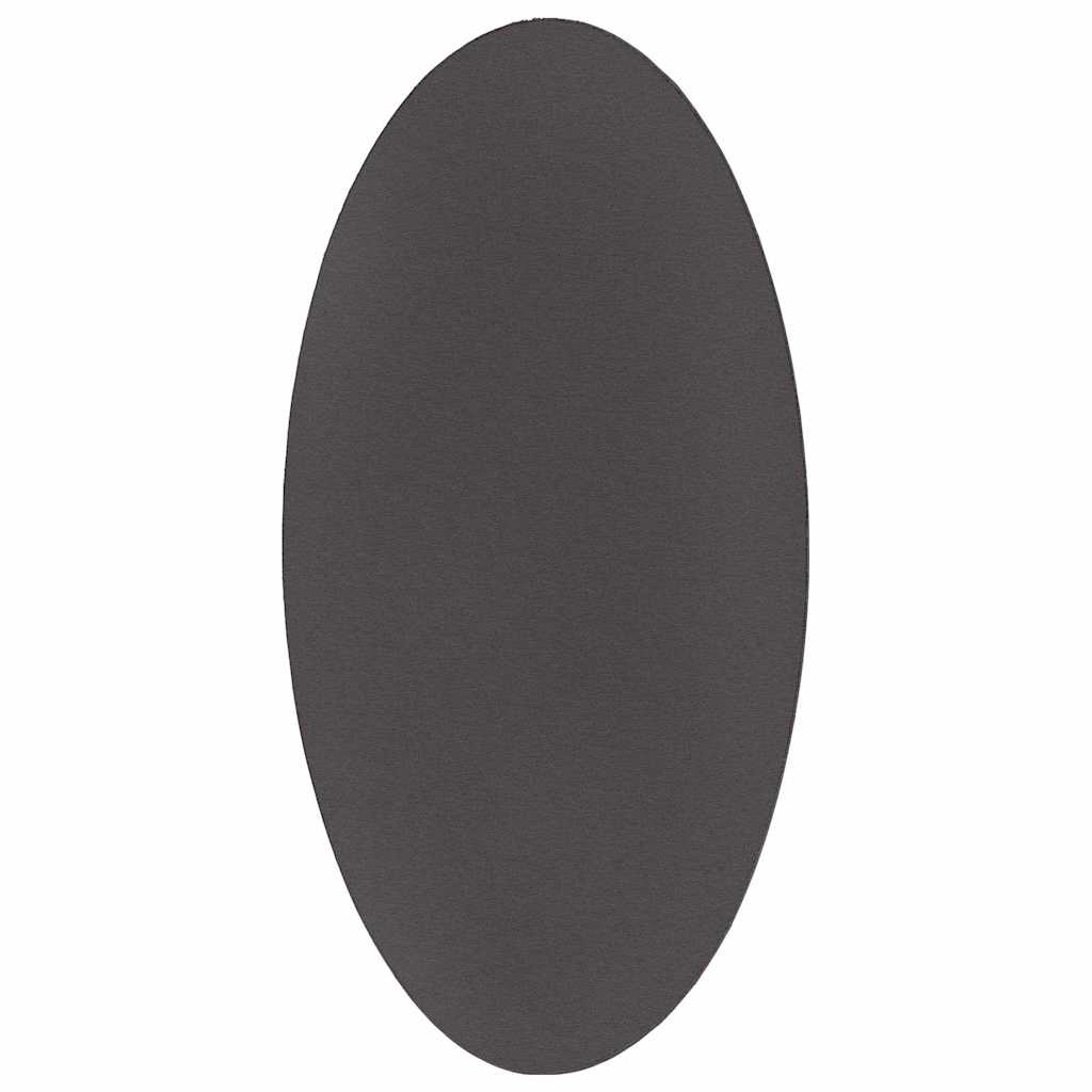 Teppich HUARTE Anthrazit 80 x 150 cm Polyester