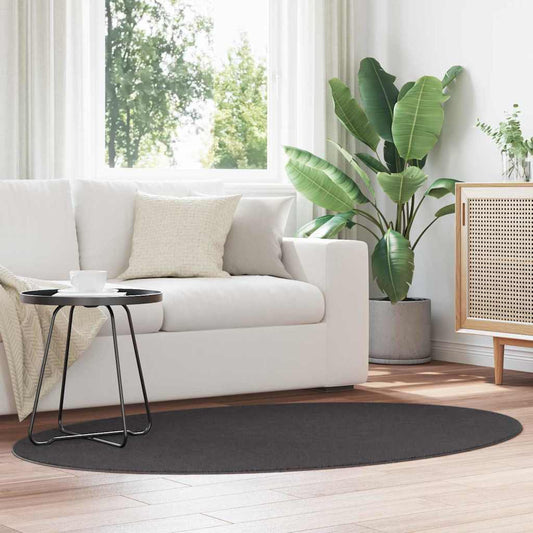 Teppich HUARTE Anthrazit 120 x 170 cm Polyester