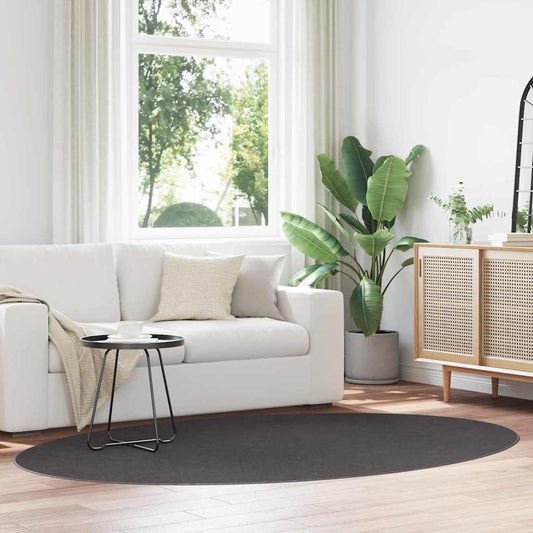 Teppich HUARTE Anthrazit 160 x 230 cm Polyester