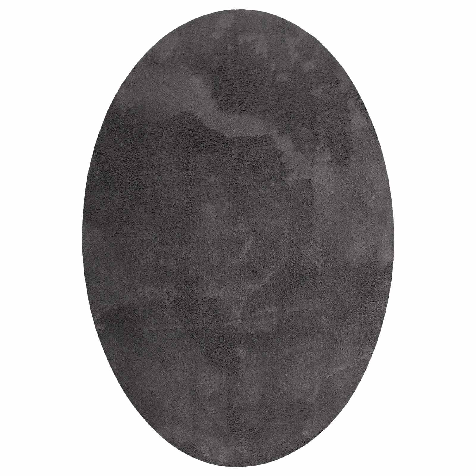 Teppich HUARTE Anthrazit 160 x 230 cm 100 % Polyester