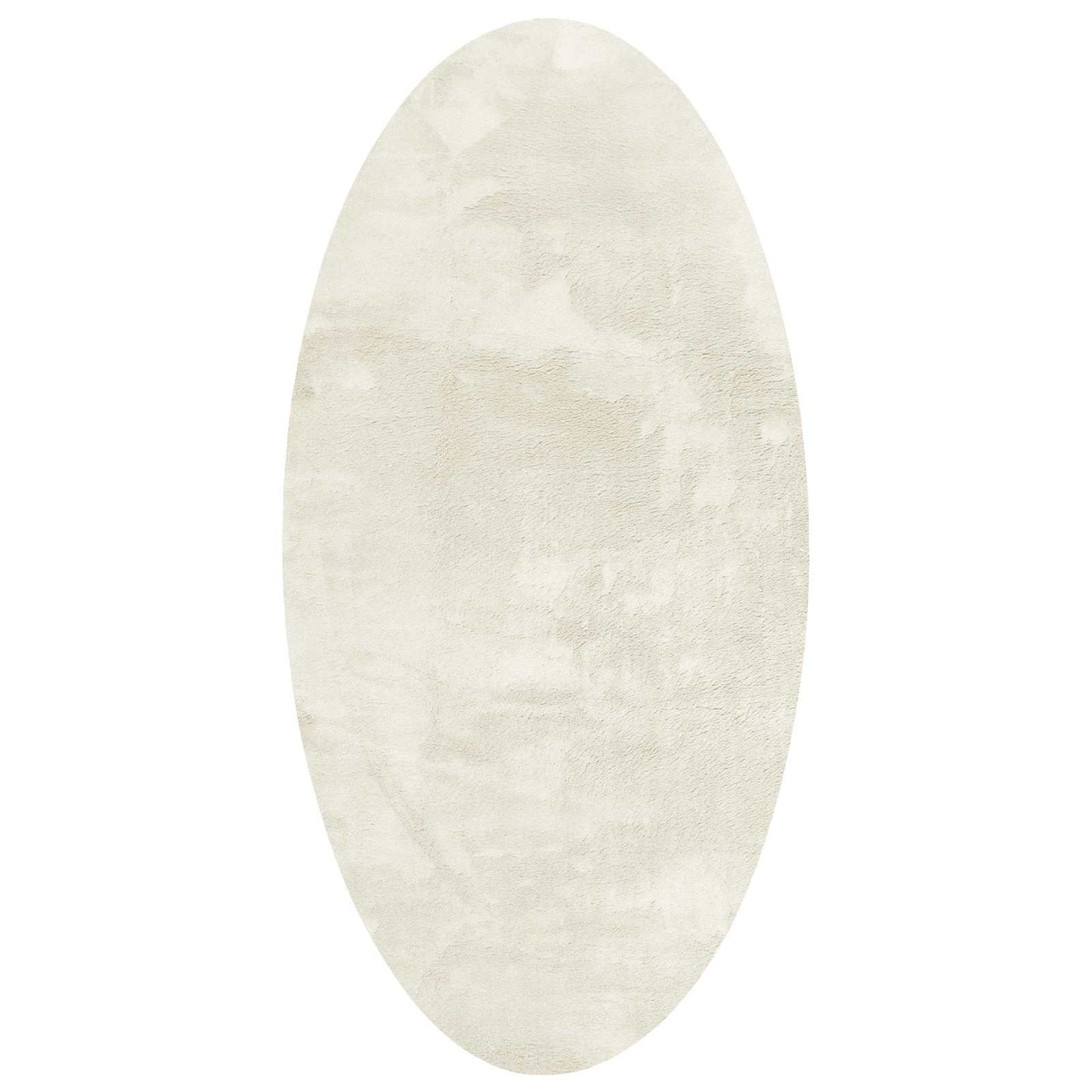 Teppich HUARTE Creme 80 x 150 cm 100 % Polyester
