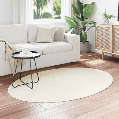 Teppich HUARTE Creme 120 x 170 cm 100 % Polyester