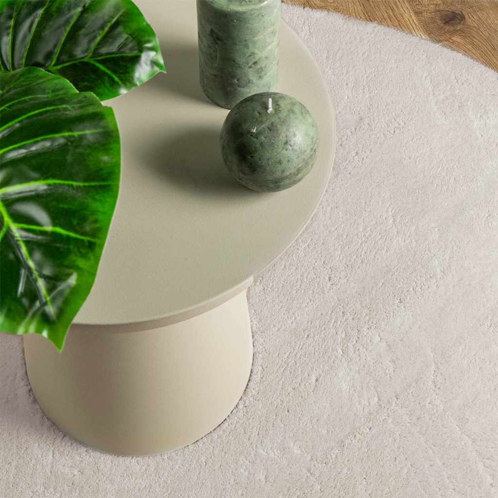 Teppich HUARTE Sand 100 x 200 cm Polyester