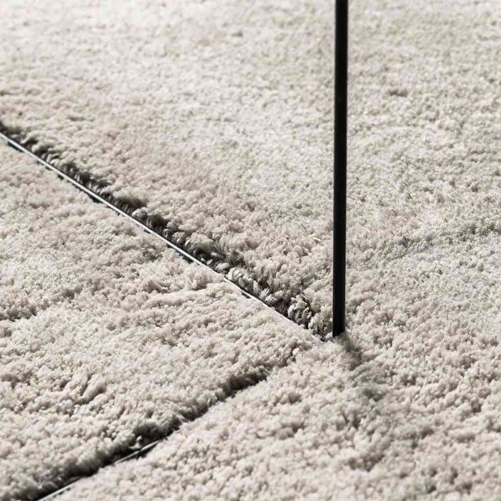 Teppich HUARTE Sand 100 x 200 cm Polyester