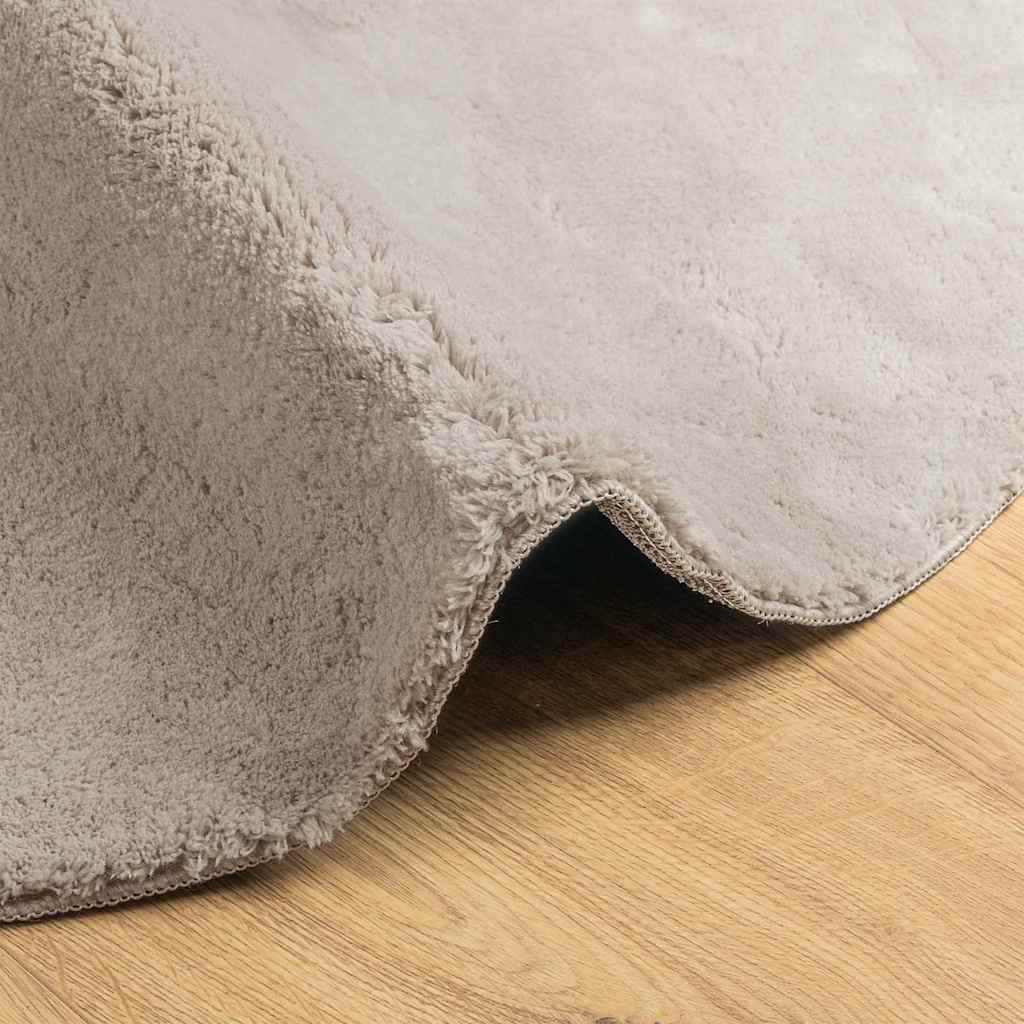 Teppich HUARTE Sand 160 x 230 cm Polyester